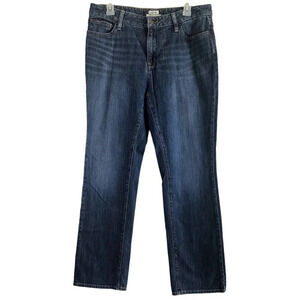 L.L.Bean Womens 12Reg Favorite Fit Denim Blue Jeans